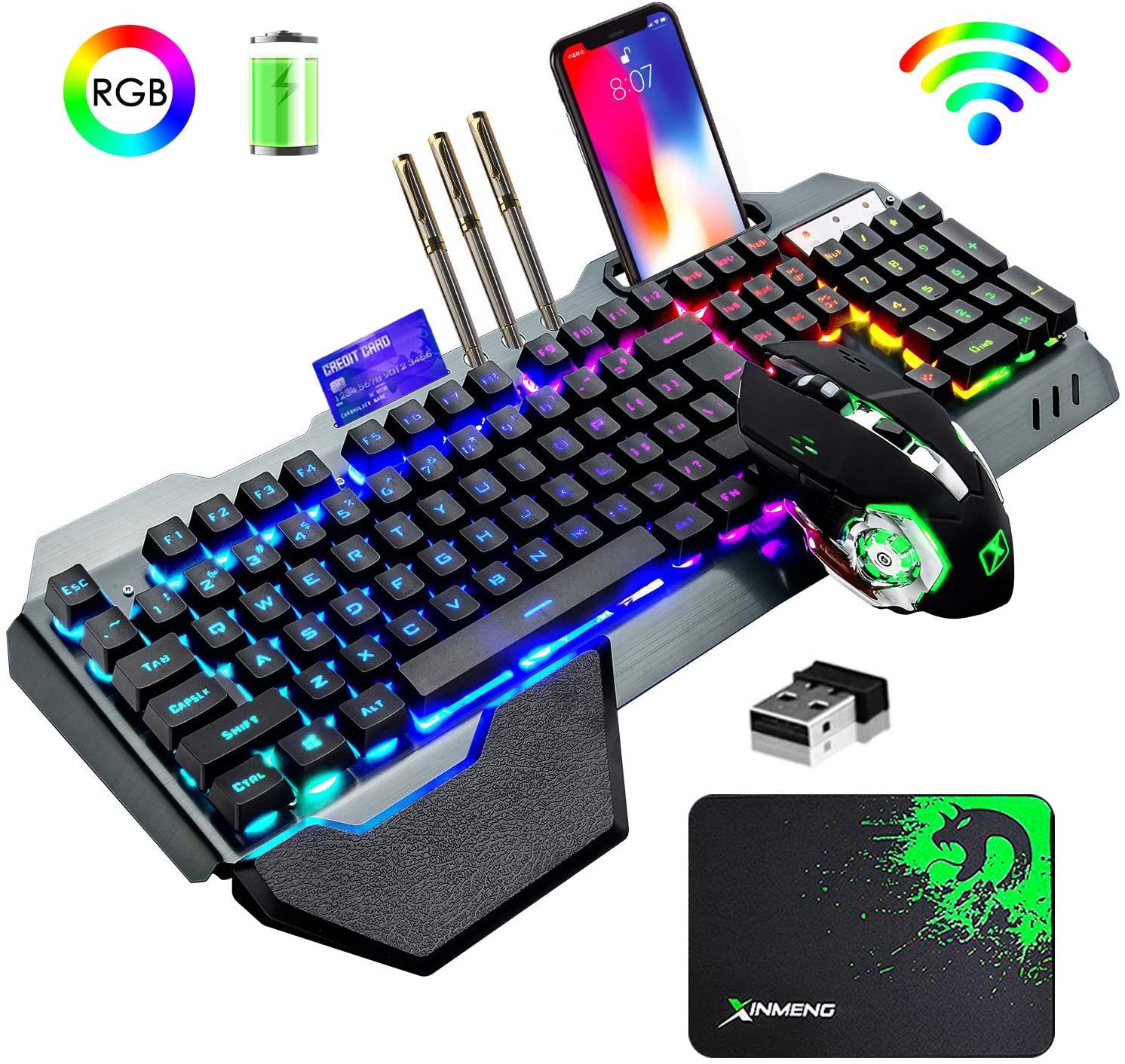 Gaming Keyboard Ergonomics - K680 Wireless Gaming Keyboard and Mouse