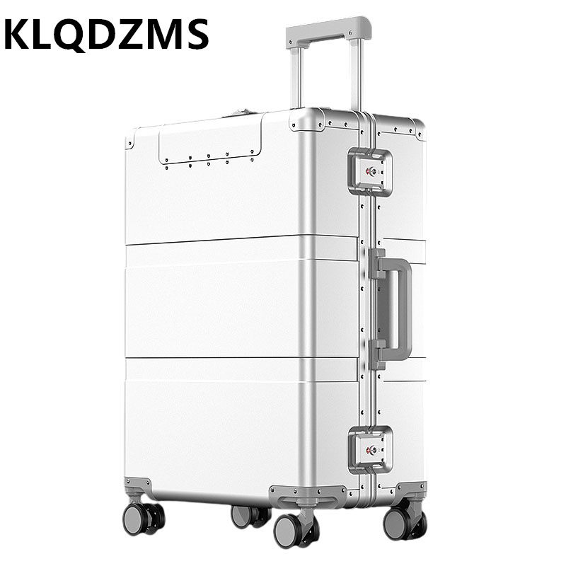 Aluminum Case 65 - KLQDZMS Suitcase Front Opening Boarding Box