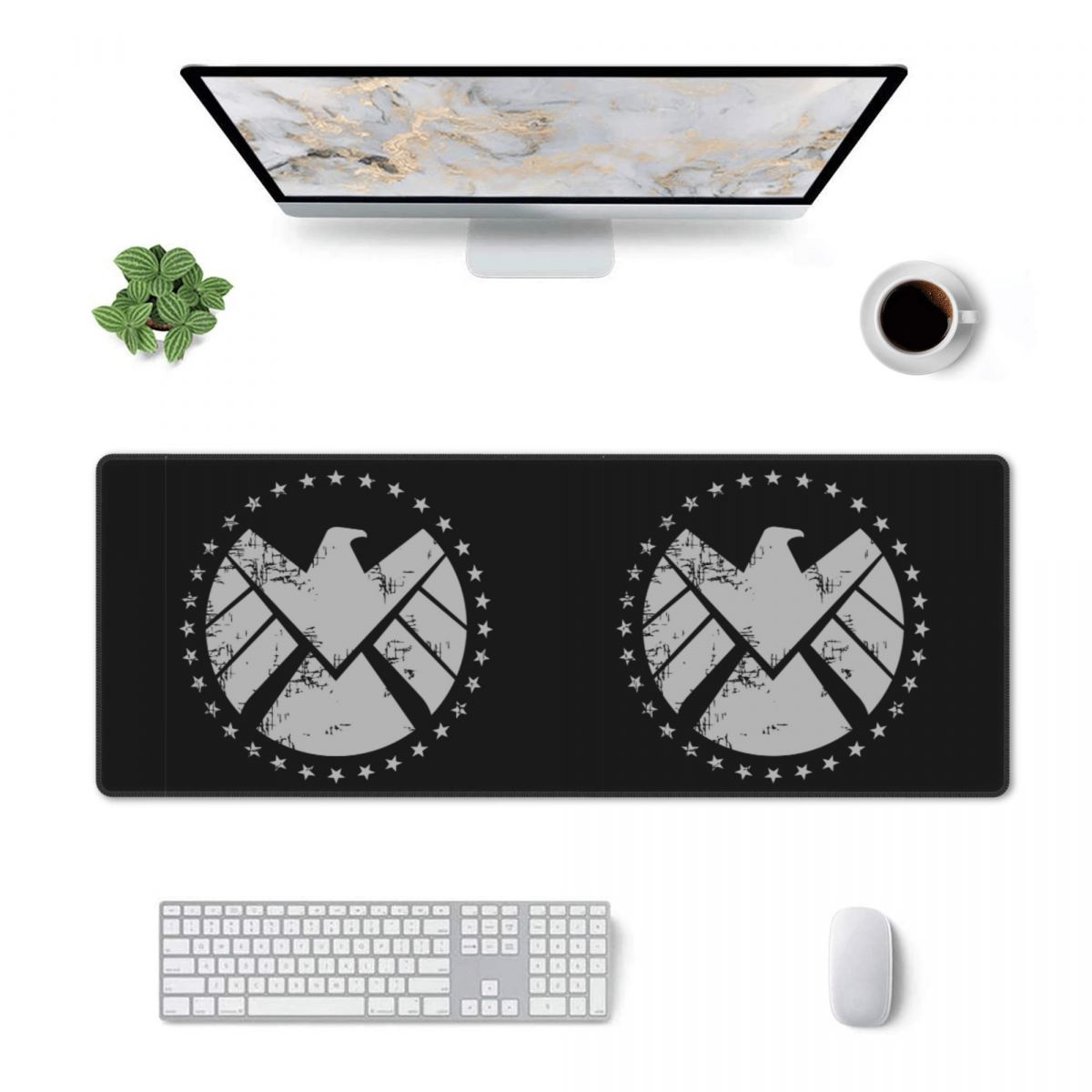 Large Mouse Pad Shield Agent T - Gaming Keyboard Training review and price