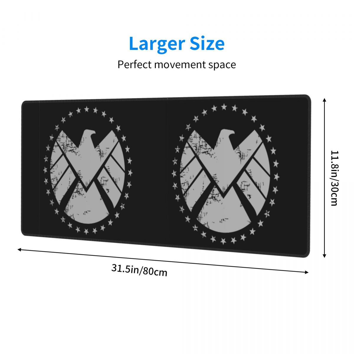 Large Mouse Pad Shield Agent T - Gaming Keyboard Training review and price