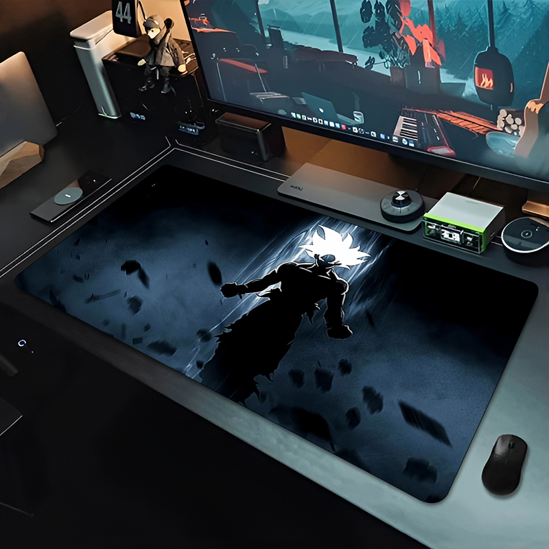 DBZ Black Anime Mouse Pad Drag - Gaming Keyboard Nearby review and price