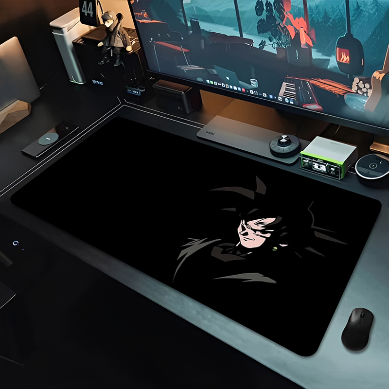 DBZ Black Anime Mouse Pad Drag - Gaming Keyboard Nearby review and price