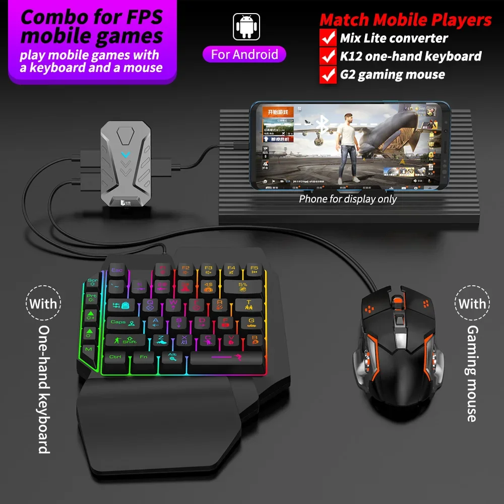 In stock Mixlite Gamepad for M - Gaming Keyboard Mobile review and price