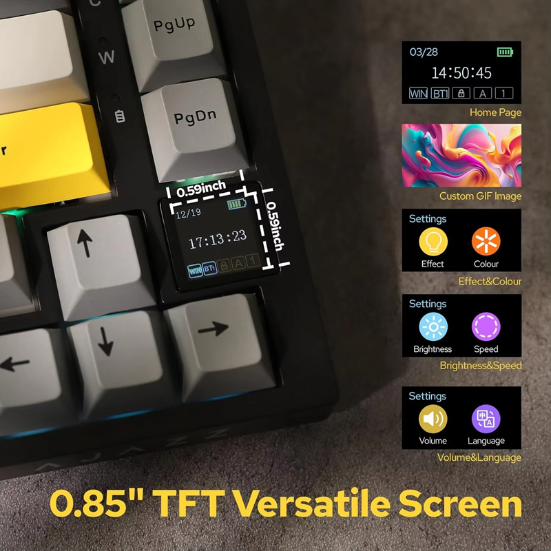 AK820/AK820Pro Gaming Mechanic - Gaming Keyboard Wireless review and price