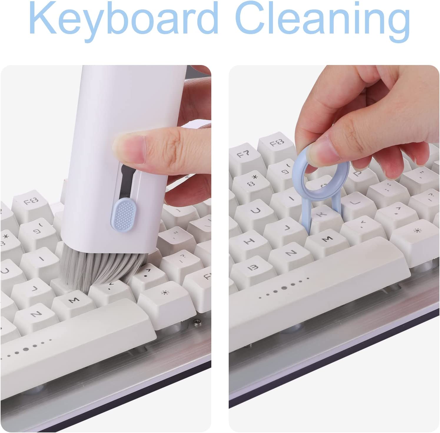 7 In 1 Earphone Cleaner Brush  - Keycap Puller Ring review and price