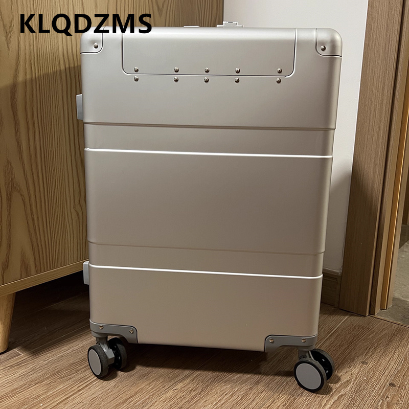 KLQDZMS Suitcase Front Opening - Aluminum Case 65 review and price