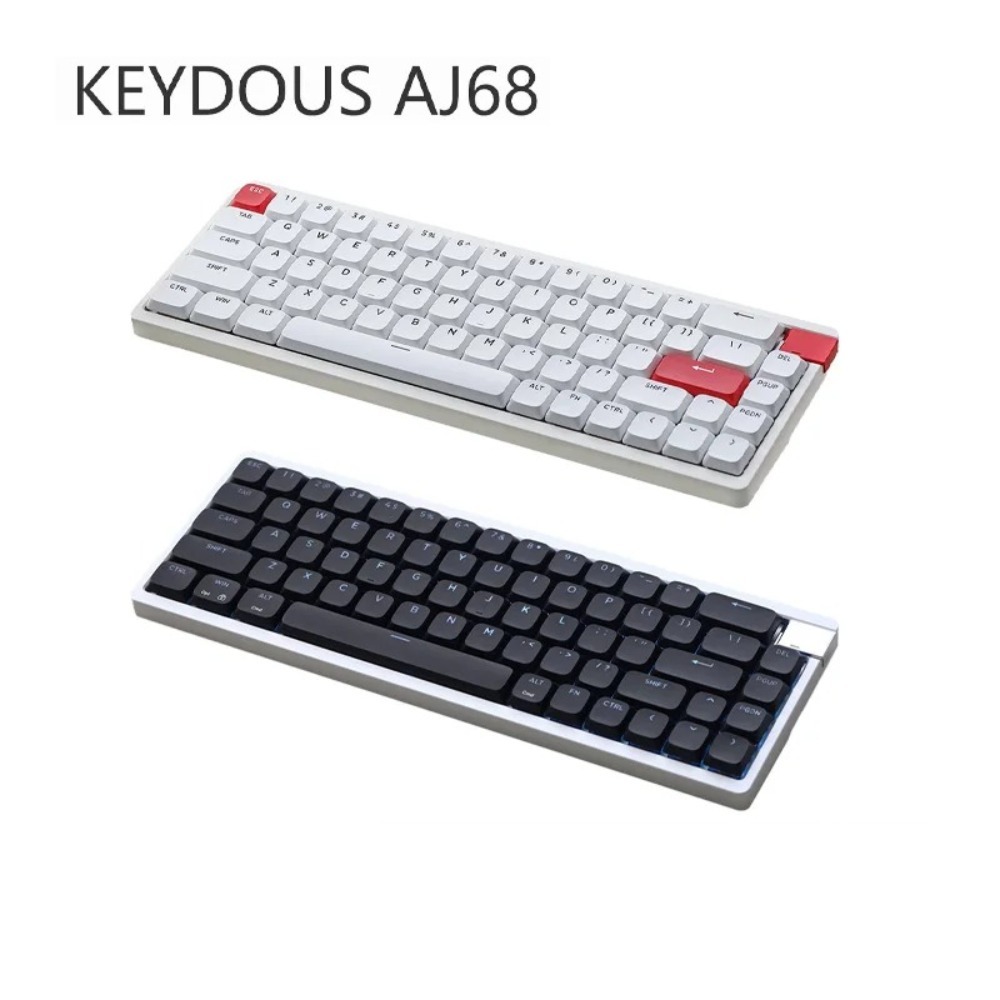Keydous AJ68 Mechanical Keyboa - Gaming Keyboard Hot Swappable review and price