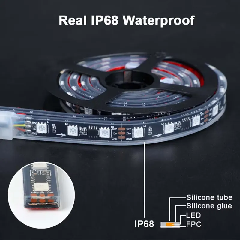 3 Years Warranty RGB+IC Car Un - Rgb Underglow Strip review and price