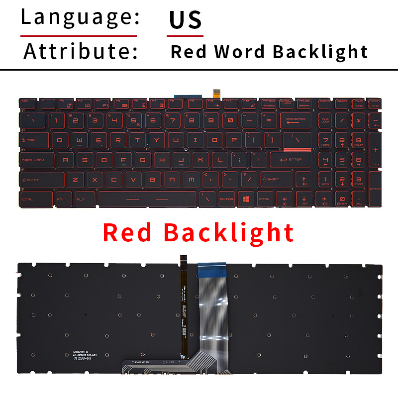 US/RU/SP/FR/TR/AR/NE Backlit K - Gaming Keyboard Backlit review and price