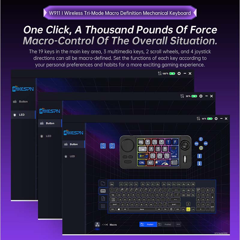 Gaming Keyboard W911 Wireless  - Gaming Keyboard Wireless review and price