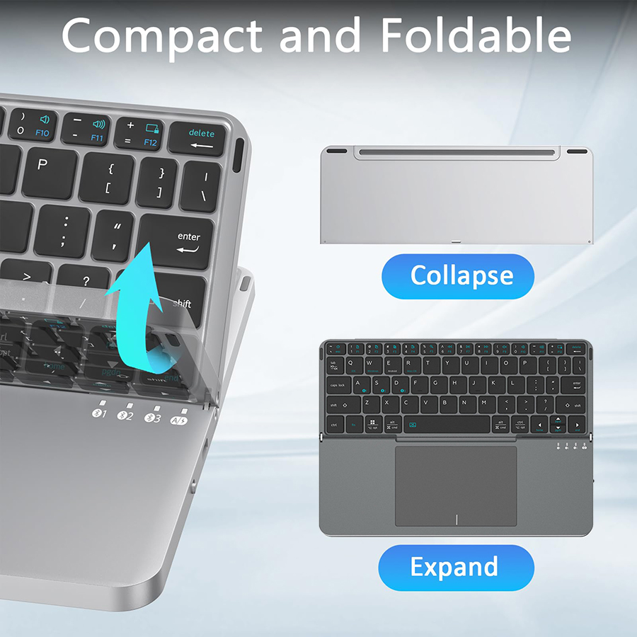 Jomaa Folding Wireless Keyboar - Gaming Keyboard Mobile review and price