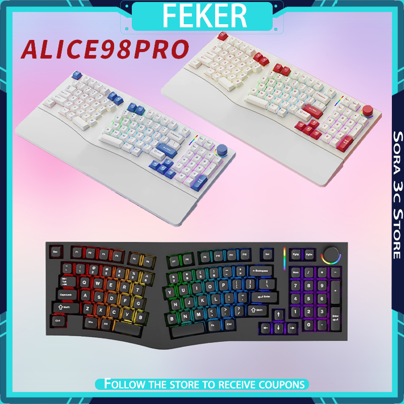 FEKER Alice98pro Mechanical Ke - Gaming Keyboard Hot Swappable review and price