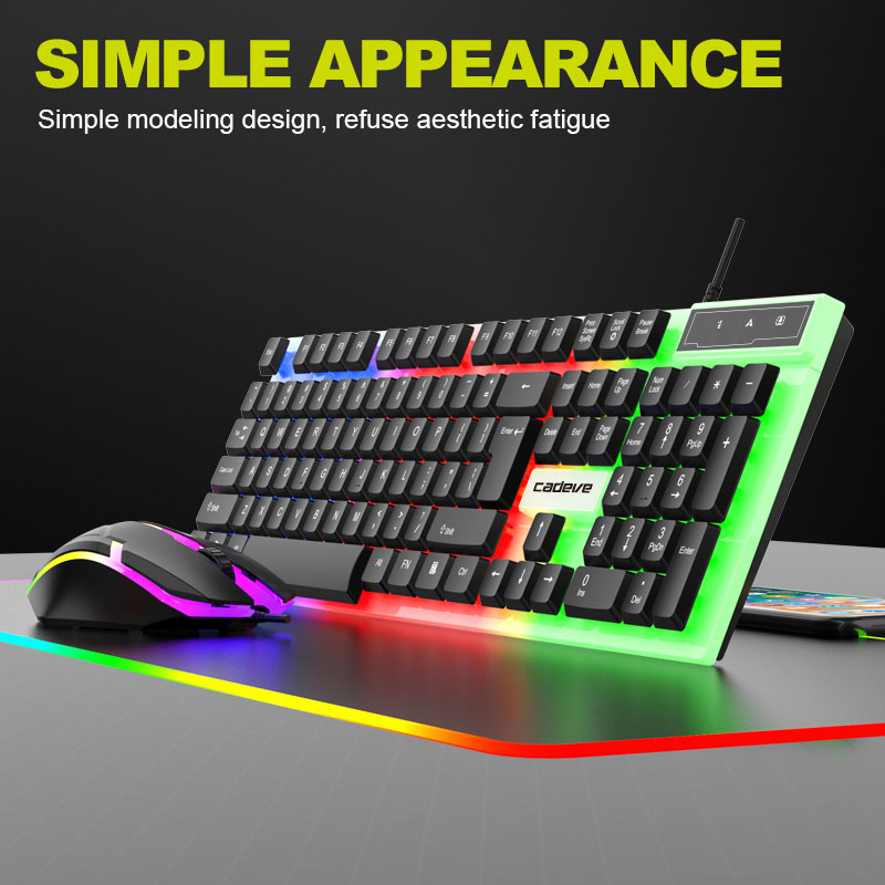 APAYADO LDK9122 Wired Gaming K - Gaming Keyboard And Mouse Combo review and price