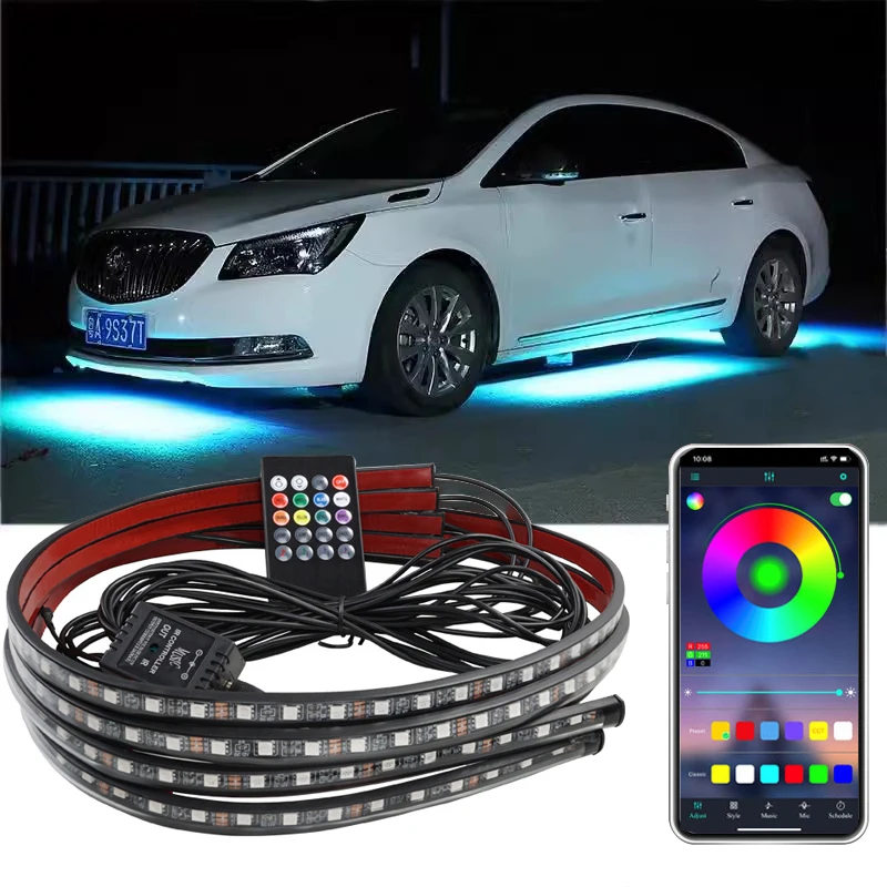 RGB Flexible LED Light bar Car - Rgb Underglow Strip review and price