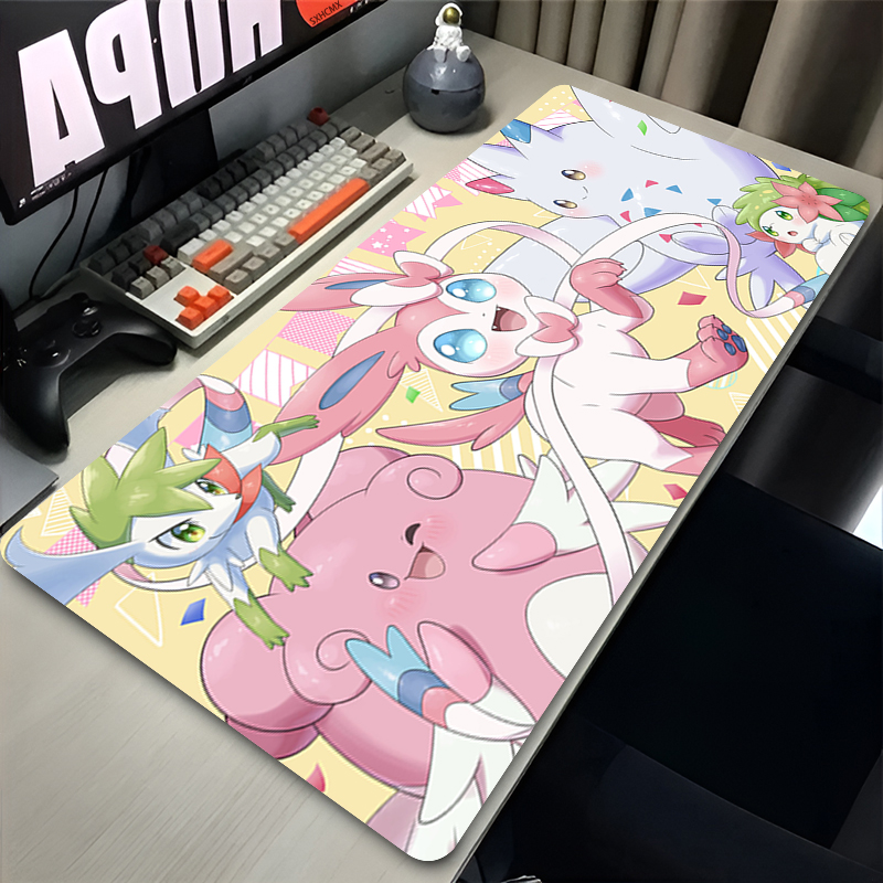 Large Pink Cute Mousepad XXL G - Gaming Keyboard Nearby review and price