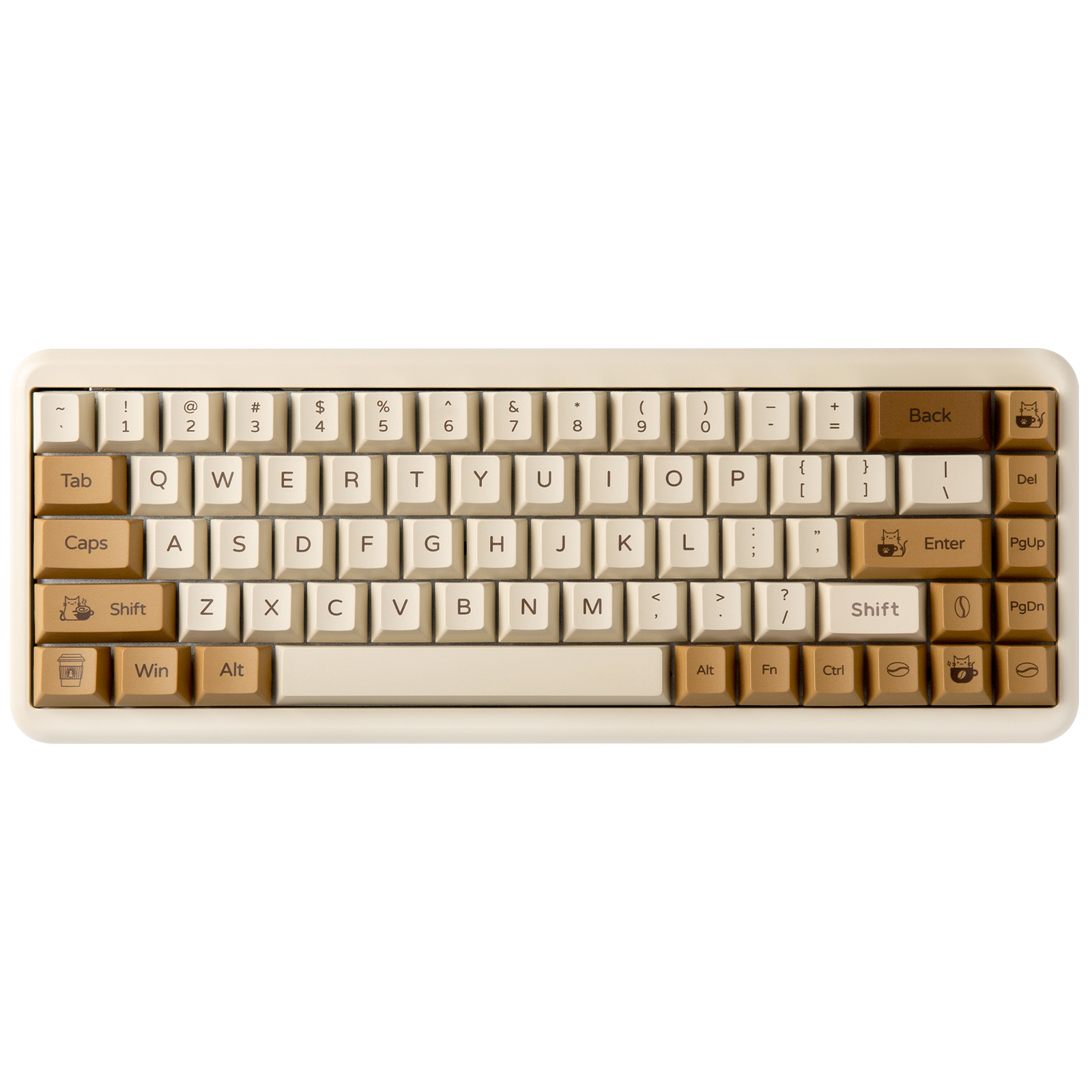 YUNZII Coffee Cat PBT Keycaps, - Gaming Keyboard Extension review and price