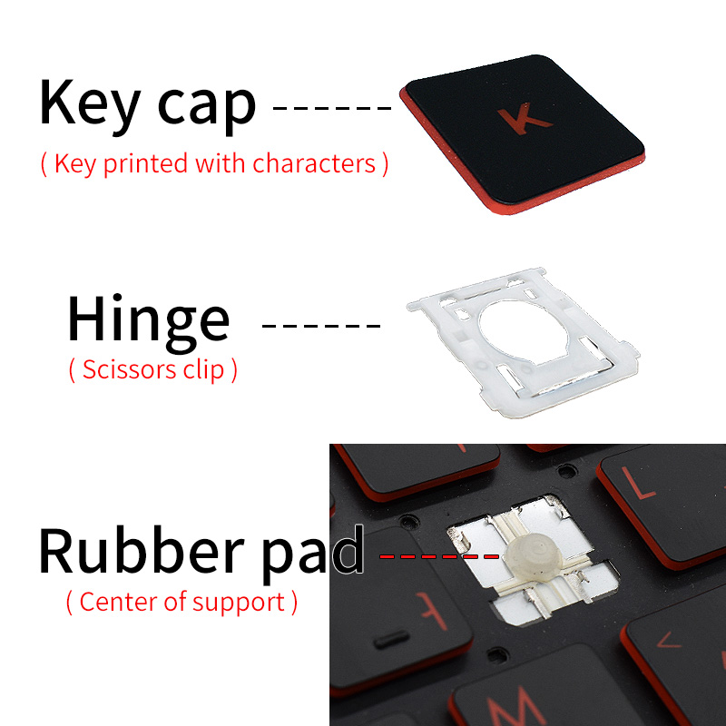 Replacement Key Cap&Hinge For  - Gaming Keyboard Hp review and price